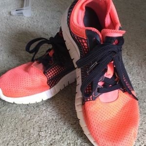 Neon Reebok Tennis Shoes